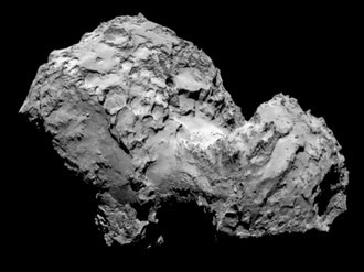 Imagen del cometa 67P/Churyumov-Gerasimenko. Foto Reuters