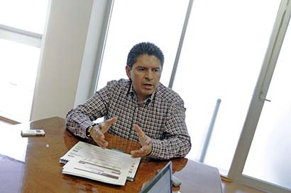 Fernando Soto Acosta, secretario de Finanzas ■ FOTO: ERNESTO MORENO