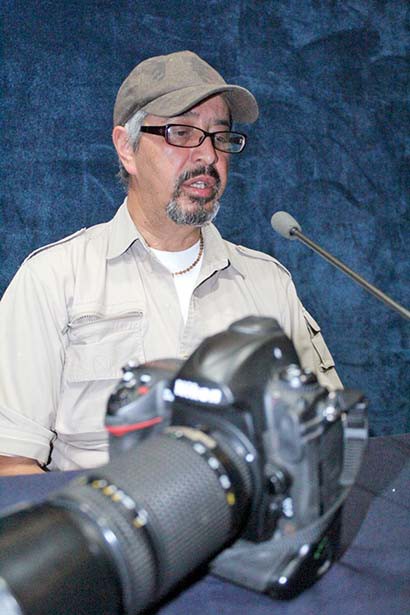 Gustavo Rivas Medina, coordinador del taller ■ foto: La Jornada Zacatecas