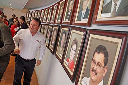 Juan Carlos Lozano Martínez, líder estatal del Revolucionario Institucional ■ foto: miguel ángel núñez