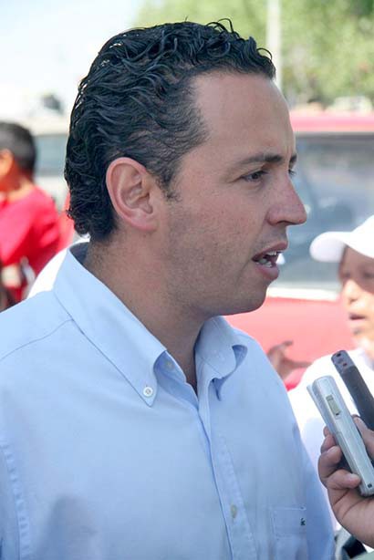 Arturo López de Lara, dirigente estatal del PAN ■ FOTO: MIGUEL ÁNGEL NÚÑEZ