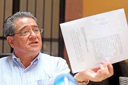 Javier Valadez Becerra, aspirante a dirigir el PRI estatal ■ FOTO: ANDRÉS SÁNCHEZ