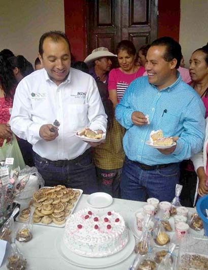 Ofrecieron una demostración de productos de las clases de repostería y panadería ■ foto: LA JORNADA ZACATECAS