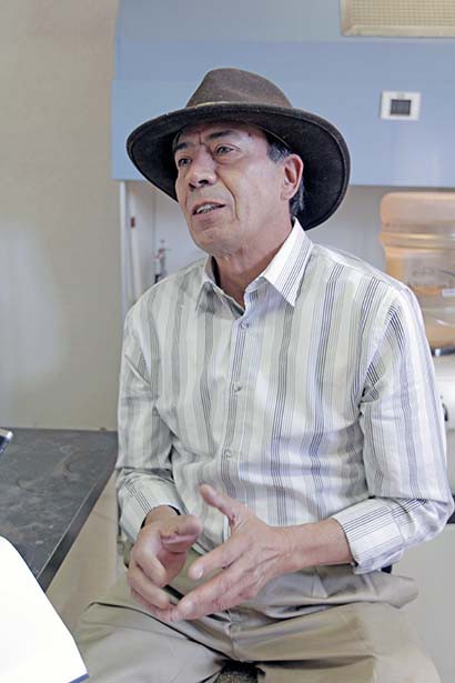 Héctor Manzanares Acuña, docente e investigador de la Unidad Académica de Estudios Nucleares de la Universidad Autónoma de Zacatecas ■ foto: ernesto moreno