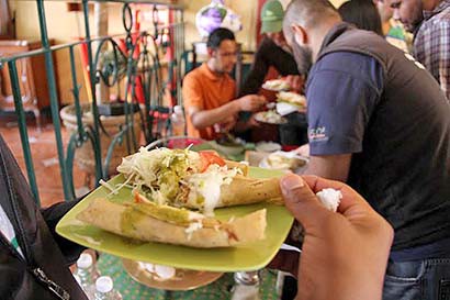 El evento tiene la finalidad de difundir al taco como un platillo tradicional mexicano ■ FOTO: ANDRÉS SÁNCHEZ