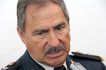 Jesús Pinto Ortiz, secretario de Seguridad Pública ■ FOTO: ANDRÉS SÁNCHEZ