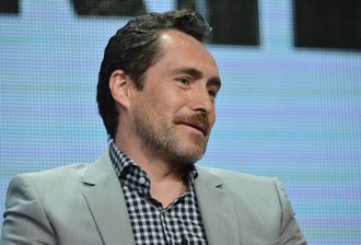 El actor mexicano Demián Bichir, uno de los protagonistas de The Bridge, habla sobre la serie televisiva el 21 de julio pasado. Foto Reuters