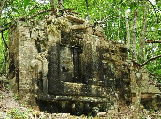 Ruinas del antiguo sitio maya Lagunita. Foto Reuters