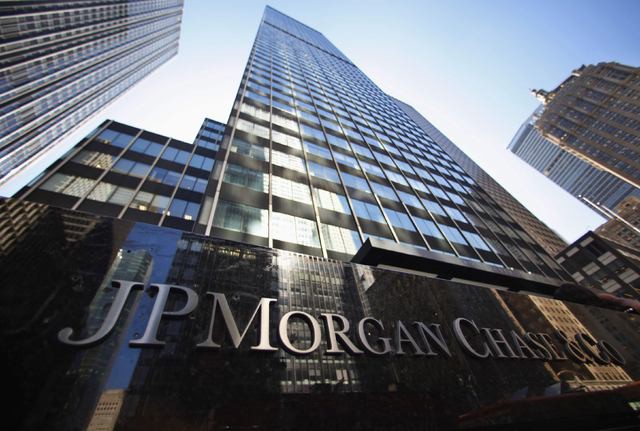 Exterior de las oficinas de JP Morgan Chase & Co in New York. Foto Reuters