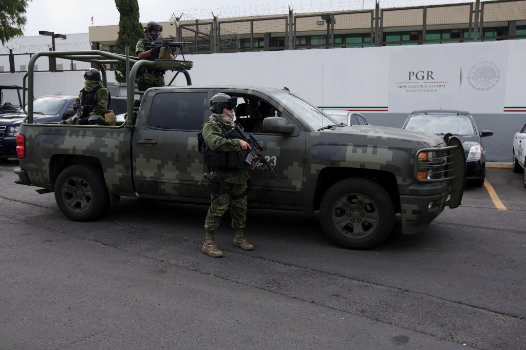 Patrullaje en Ciudad Madero, Tamaulipas. Imagen del 11 de abril pasado. Foto: La Jornada