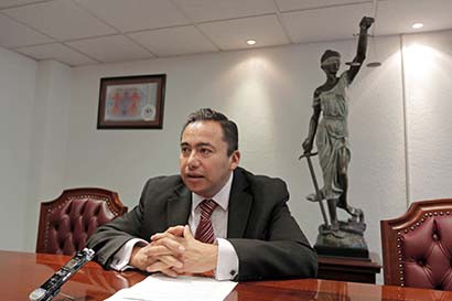 Edgar López Pérez, ex consejero presidente del Trijeez ■ foto: Ernesto Moreno