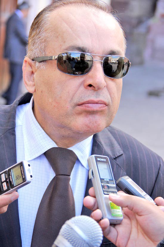 El procurador de Justicia del estado, Arturo Nahle García ■ foto: andrés sánchez