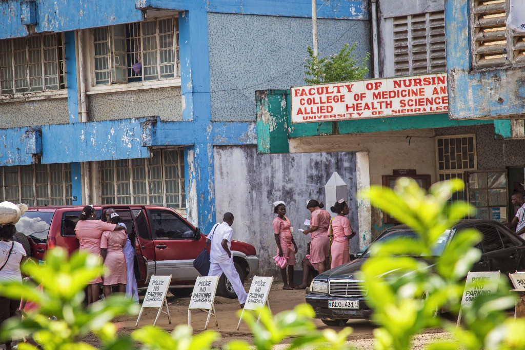 Facultad de Medicina de Sierra Leona. Foto Ap