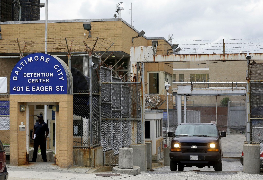 Centro de detención en Baltimore, el 06 de junio de 2013. Foto Ap