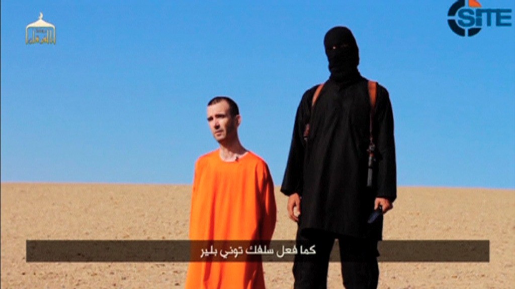 Video difundido por el Estado Islámico el 13 de septiembre de 2014. Foto Reuters