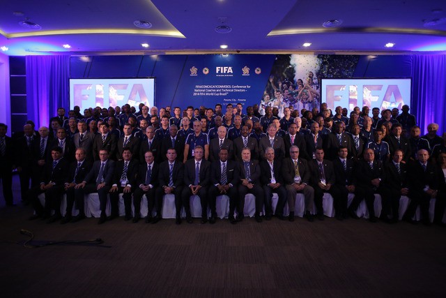 Inauguración de la Conferencia de la FIFA sobre la Copa Mundial Brasil 2014, en la Ciudad de Panamá el 11 de septiembre pasado. Foto Xinhua