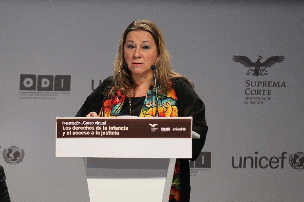 Isabel Crowley, representante de Unicef en México. Foto Notimex / Archivo