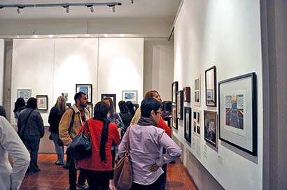 Los visitantes a la exposición también podrán apreciar imágenes contemporáneas de retrato, paisaje, naturaleza muerta y desnudo, tomadas con técnicas en desuso desde hace más de 150 años, por integrantes del grupo Alquimistas ■ FOTO: LA JORNADA ZACATECAS