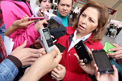 La secretaria de Economía, Patricia Salinas Alatorre ■ foto: andrés sánchez