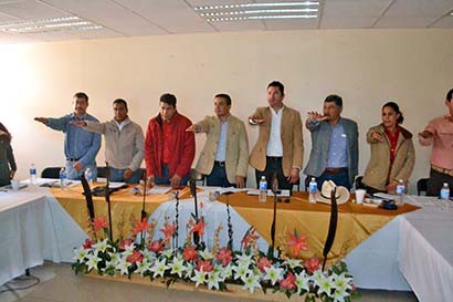 Aspecto del evento de reinstalación del Consejo Sub Estatal Forestal ■ foto: LA JORNADA ZACATECAS