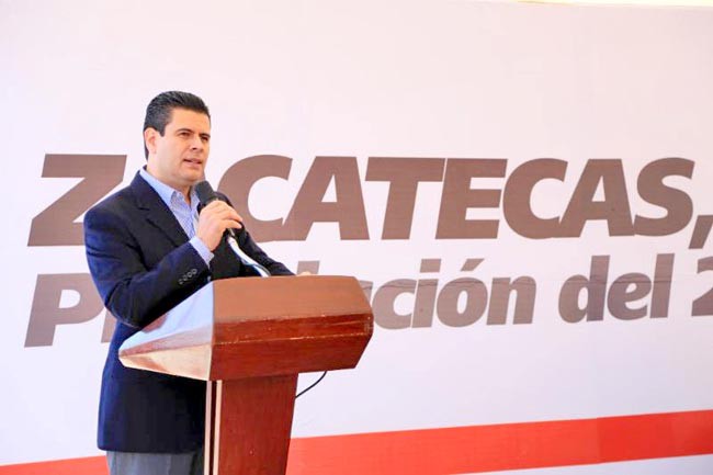 Miguel Alonso Reyes, gobernador de Zacatecas ■ foto: La Jornada Zacatecas