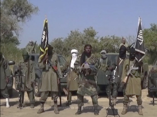 Líderes de Boko Haram niegan pacto de alto al fuego y diálogo con el gobierno. Foto Ap