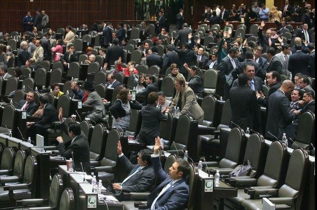 Sesión en la Cámara de Diputados del 13 de noviembre. Foto: La Jornada