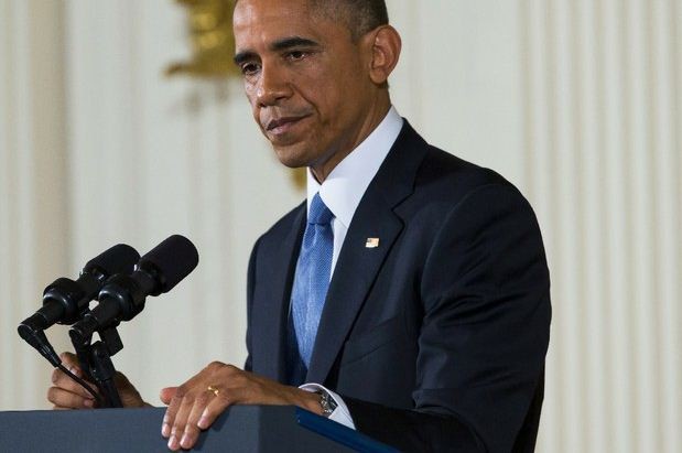 El presidente de Estados Unidos, Barack Obama, en una conferencia de prensa que ofreció este miércoles en la Casa Blanca. Foto Ap