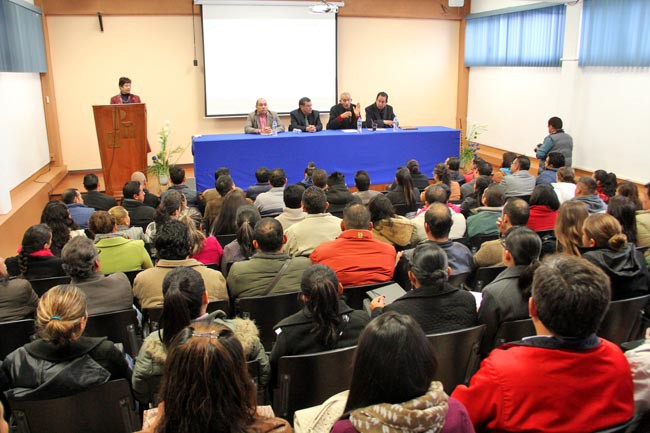 Aspecto del arranque del curso de Acompañamiento en el Trayecto Formativo de los Profesores de Telebachillerato en Zacatecas ■ foto: andrés sánchez