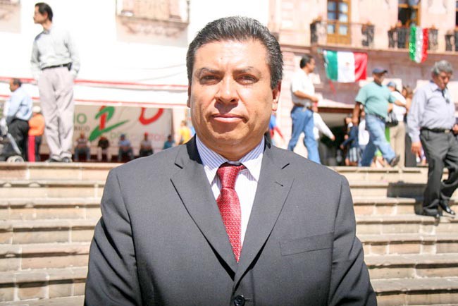 Artemio Ultreras Cabral, subsecretario de Planeación y Apoyos a la Educación de la Secretaría de Educación de Zacatecas ■ foto: MIGUEL áNGEL NúÑEZ