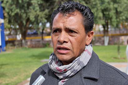 Rafael Rodríguez Espino, secretario general del Sindicato de Trabajadores de la Universidad Autónoma de Zacatecas ■ FOTO: MIGUEL ÁNGEL NÚÑEZ