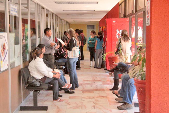 Aspecto de las instalaciones de la Secretaría de Educación de Zacatecas ■ FOTO: LA JORNADA ZACATECAS