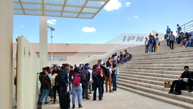 Instalaciones de la Unidad Profesional Interdisciplinaria de Ingeniería Campus Zacatecas del Instituto Politécnico Nacional ■ foto: andrés sánchez