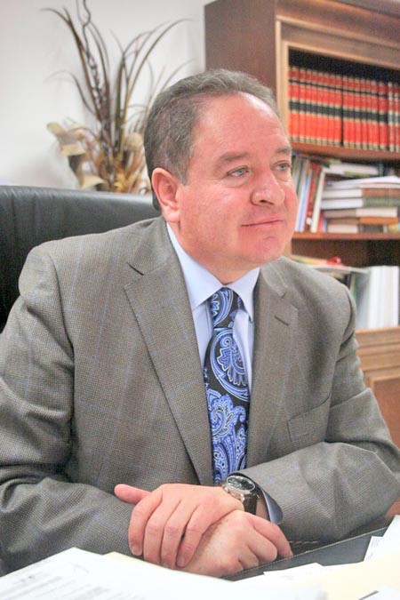 Marco Vinicio Flores Chávez, secretario de Educación en el estado ■ foto: LA JORNADA ZACATECAS