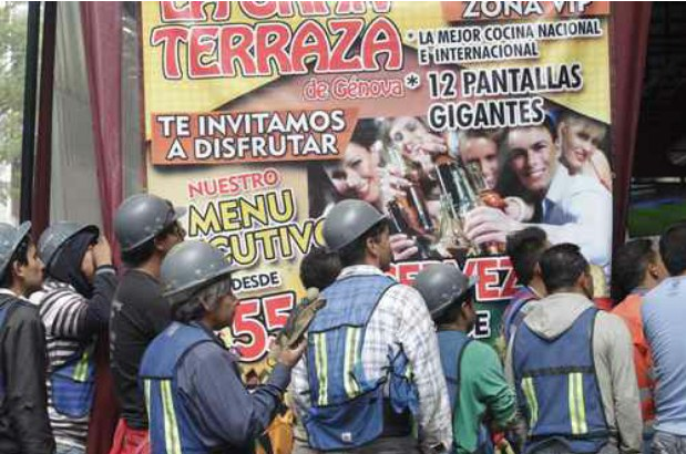 La masa salarial de otras naciones latinoamericanas es mayor a la de México de 10 a 25 puntos. Foto Yazmín Ortega Cortés / Archivo