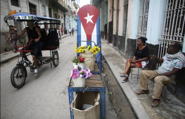 Escena en La Habana, en imagen de ayer. Foto Reuters