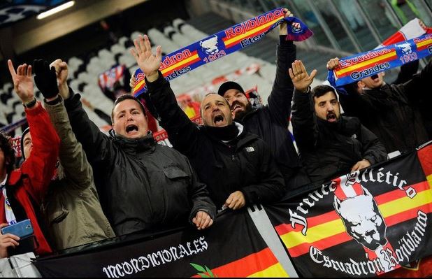 Imagen de archivo de seguidores del equipo de futbol español. Foto: Reuters