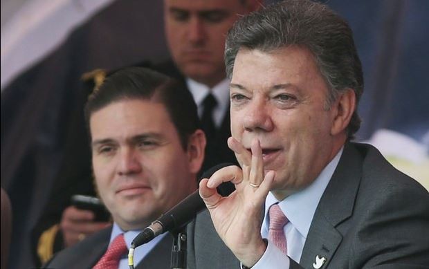 El presidente de Colombia, Juan Manuel Santos, en imagen del 1 de diciembre de 2014. Foto Ap