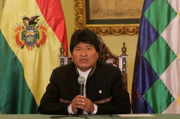 El presidente de Bolivia, Evo Morales, en imagen del 31 de diciembre de 2014. Foto Xinhua