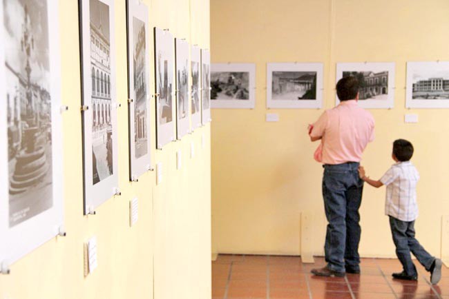 Aspecto de una antigua exposición instalada en la Fototeca Zacatecas ■ FOTO: La Jornada Zacatecas