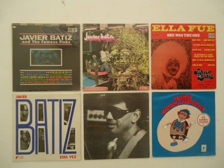 Algunos LP’s de Javier Bátiz. Colección Jaime Flores