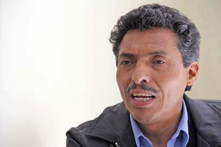 Marcelino Rodarte Hernández, coordinador del Movimiento Democrático del Magisterio Zacatecano en la sección 58 del SNTE ■ FOTO: ANDRÉS SÁNCHEZ