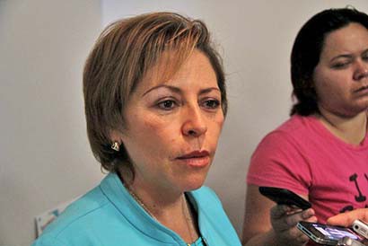 Patricia Salinas Alatorre, secretaria de Economía en la entidad ■ foto: La Jornada Zacatecas
