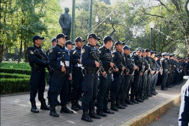 Imagend e archivo de la Policía de la ciudad de México. Foto: Cuartoscuro