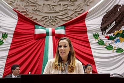 La legisladora Bárbara Romo Fonseca ■ foto: La Jornada Zacatecas