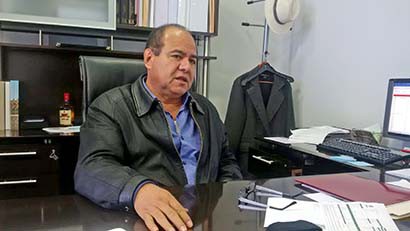 El secretario de Administración, Le Roy Barragán, manifestó que no hay motivo para que empleados del instituto estén preocupados ■ FOTO: ALMA TAPIA