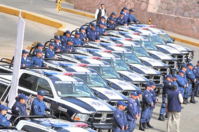 Se requieren al menos 20 elementos más para cubrir a toda la población de Pánfilo Natera, señaló el presidente municipal ■ foto: La Jornada Zacatecas