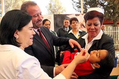 Autoridades del Sector Salud dieron inicio a las jornadas sanitarias en la entidad ■ FOTO: RAFAEL DE SANTIAGO