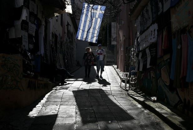 Calles de Atenas. Foto Ap