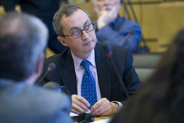 El subsecretario para Asuntos Multilaterales y Derechos Humanos, Juan Manuel Gómez Robledo, aseguró en Ginebra que México acatará las recomendaciones que le formule el Comité sobre Desapariciones Forzadas de la ONU. Foto Cortesía de la SRE